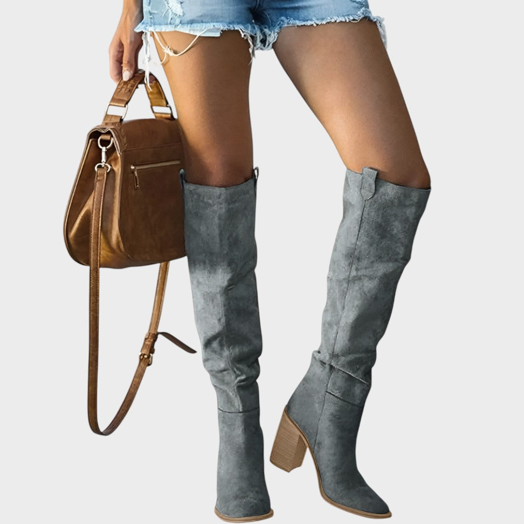 Diane | Botas Altas de Camurça