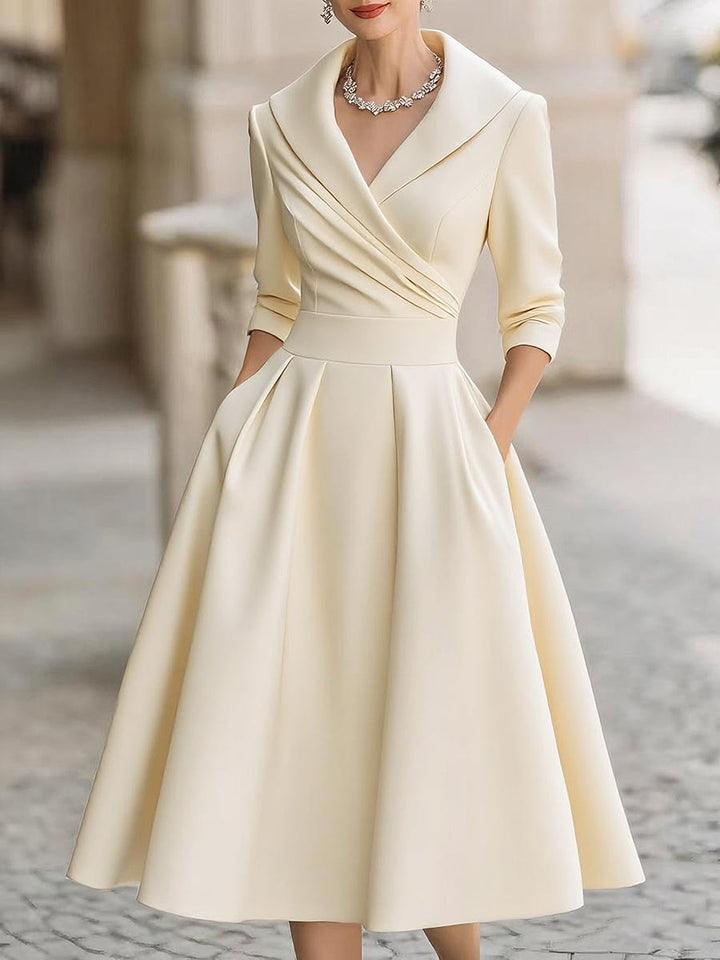 Teresa | Elegantíssimo vestido clássico