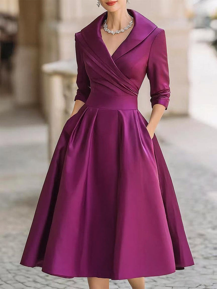 Teresa | Elegantíssimo vestido clássico
