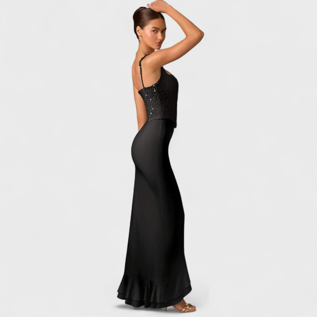 Bela | Vestidos Corset em Cetim com Renda