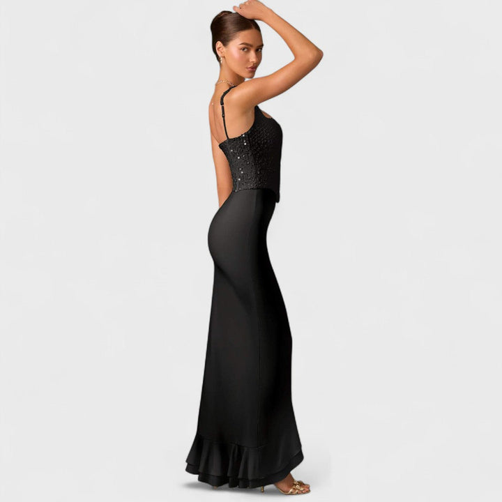 Bela | Vestidos Corset em Cetim com Renda