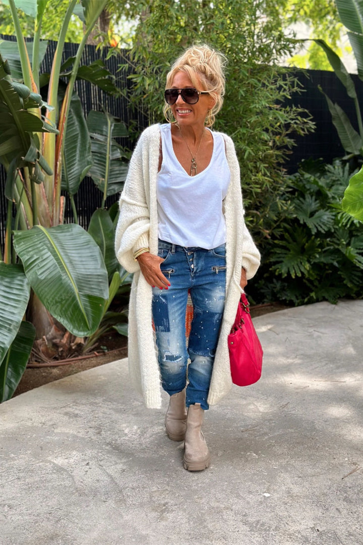 Liliana | Casaco comprido e divertido