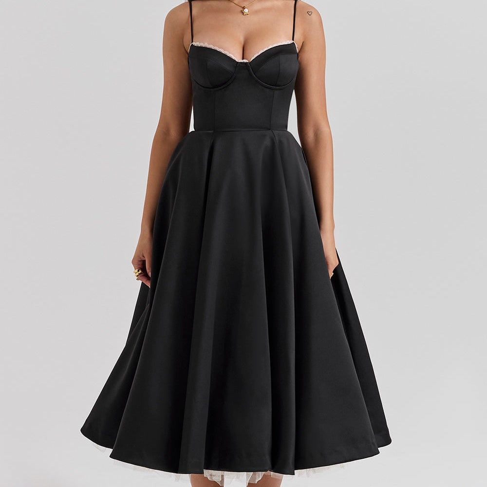 Pamela | Vestido curto com corpete