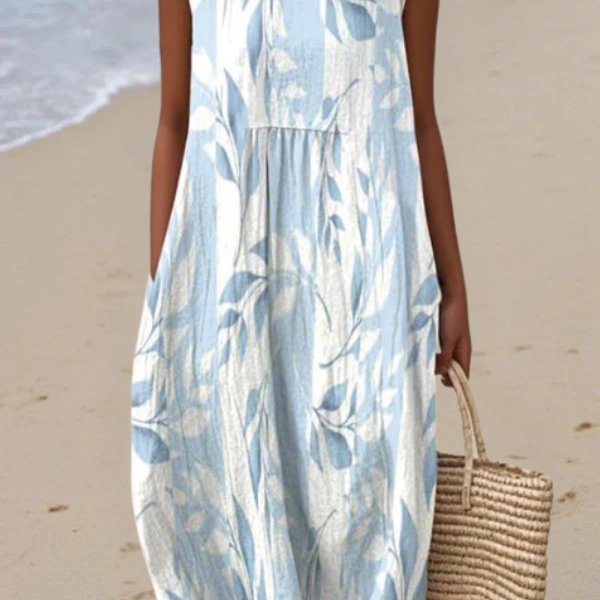 Grécia | Vestido de Algodão