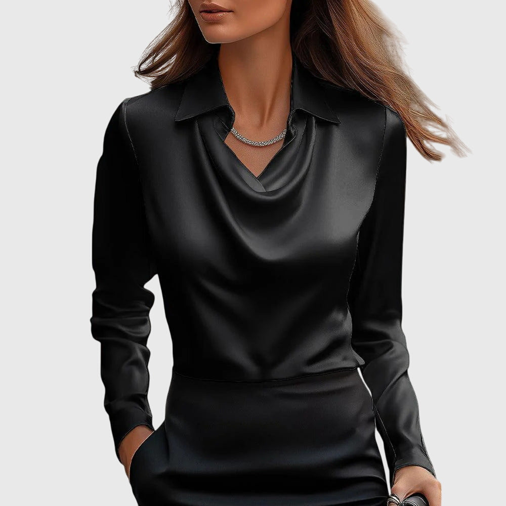Diana | Elegante Blusa Acetinada