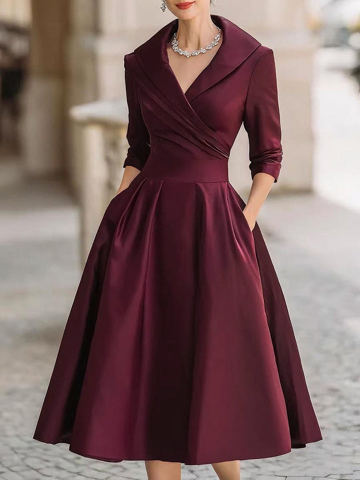 Teresa | Elegantíssimo vestido clássico