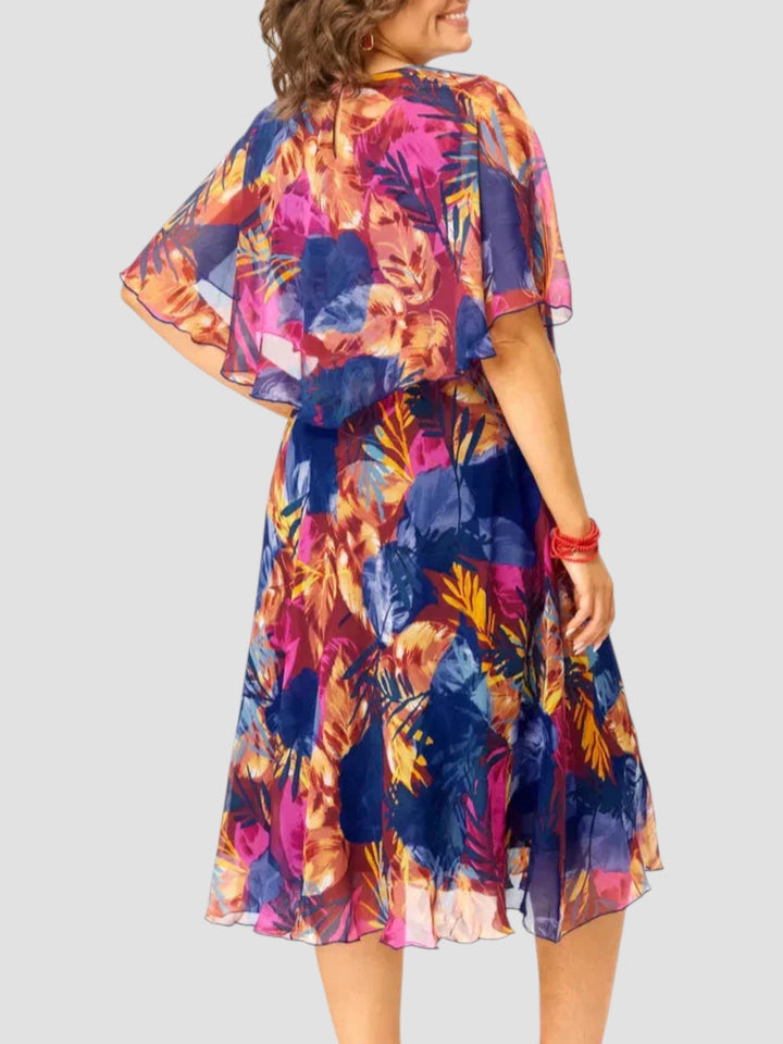 Bernarda | Vestido estampado muito chique