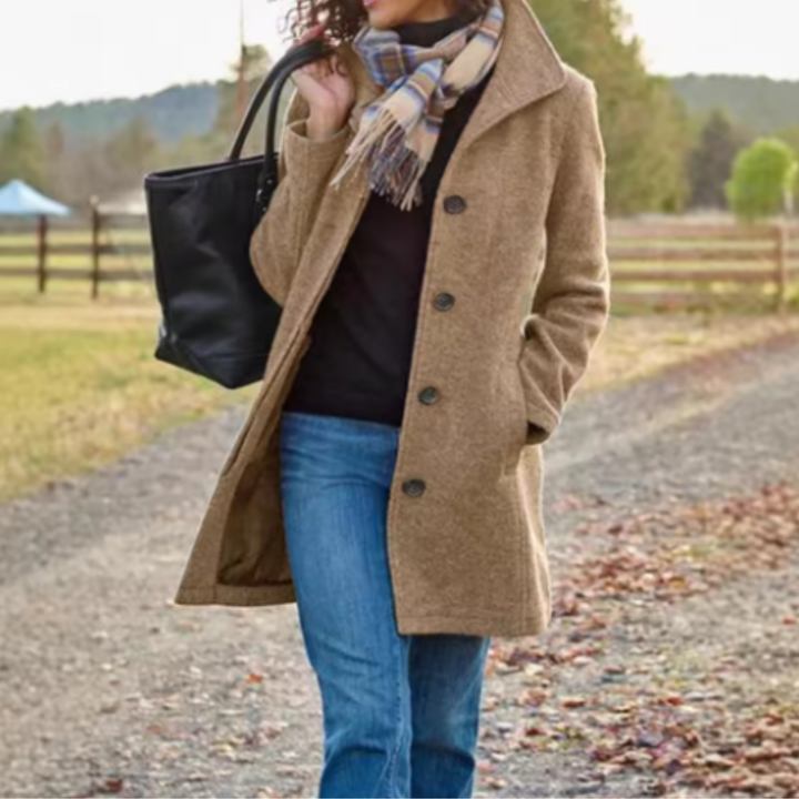 Leila | Casaco Clássico Elegante