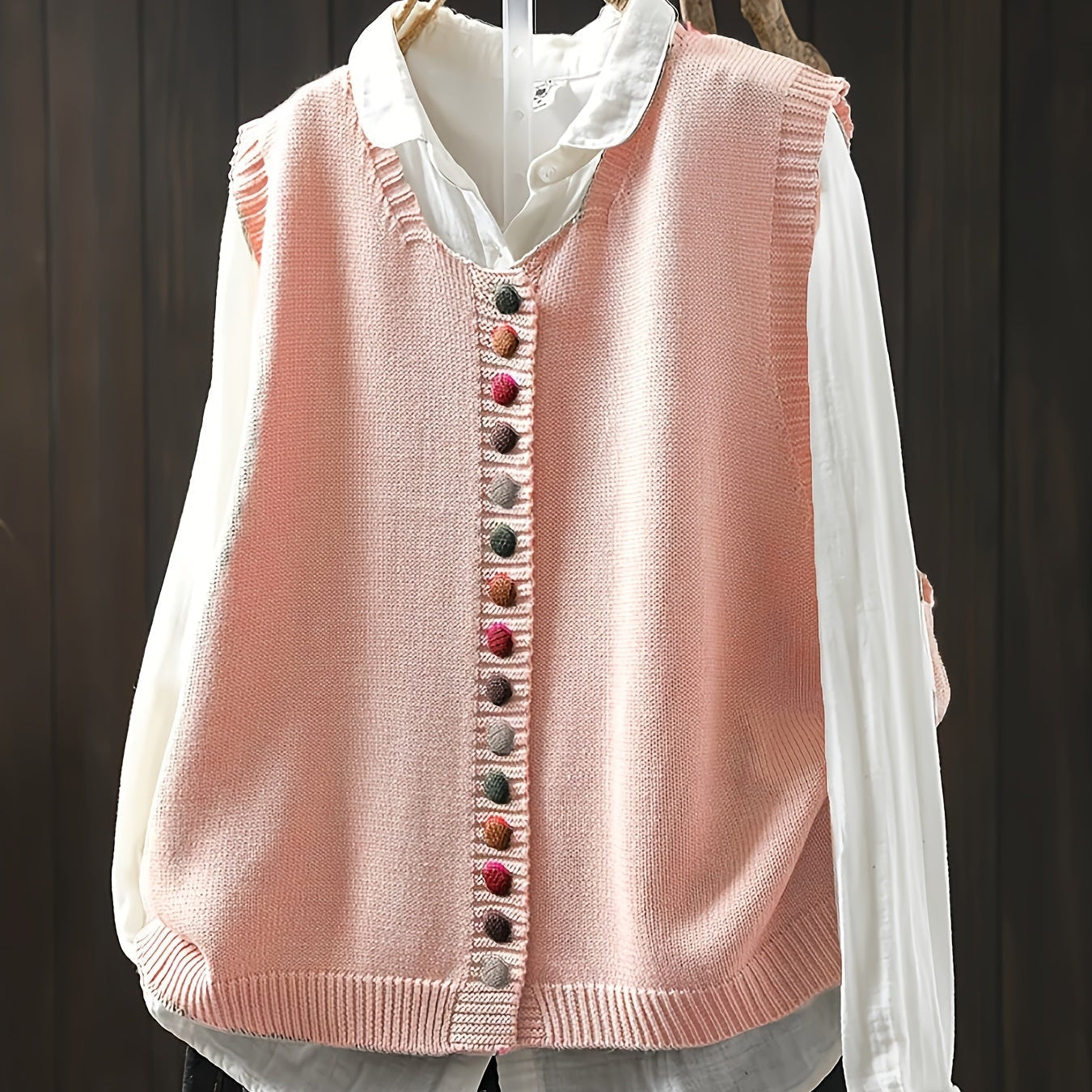 Maria Luísa | Colete Elegante em Malha