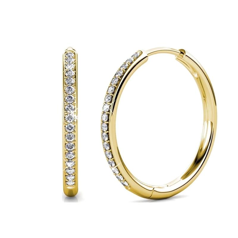 Pendentes Sorel Pavé | Ouro Branco