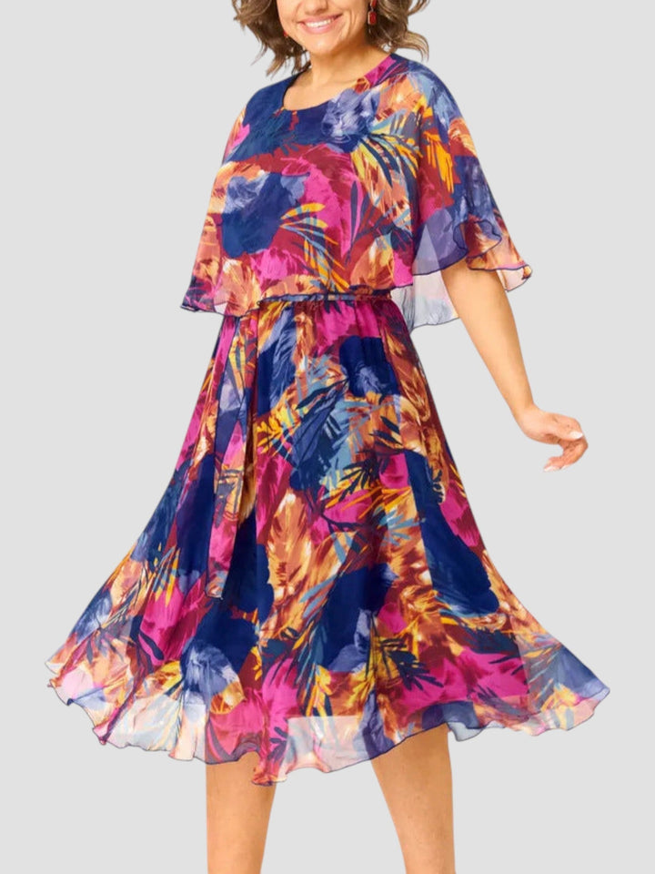 Bernarda | Vestido estampado muito chique