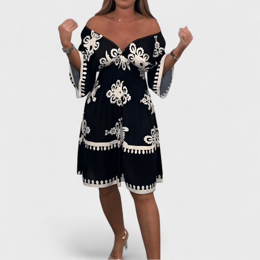 Amira – Vestido boho de verão fluido