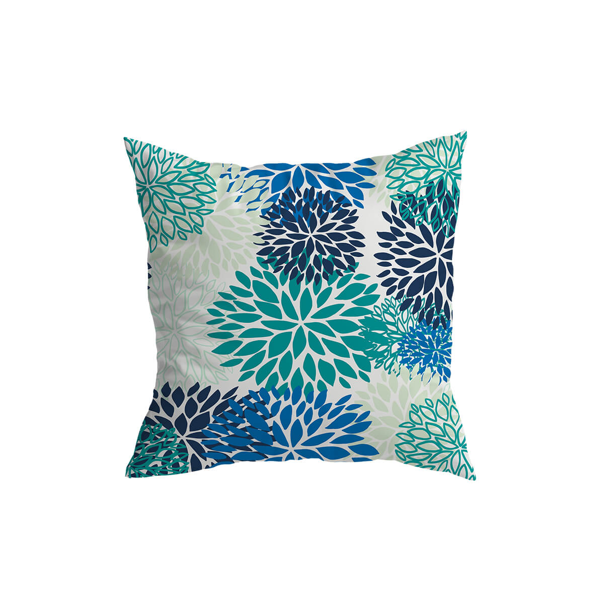 Capa de Almofadas Azuis Blooms