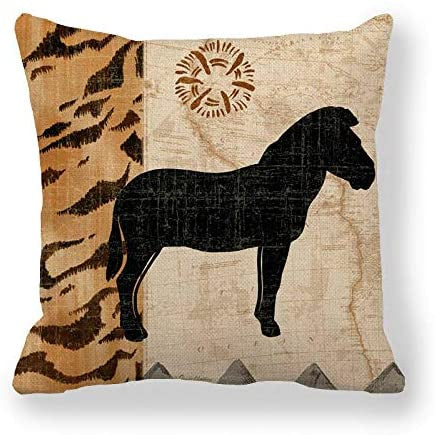 Capa de Almofadas Safari
