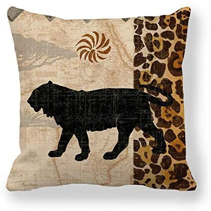 Capa de Almofadas Safari