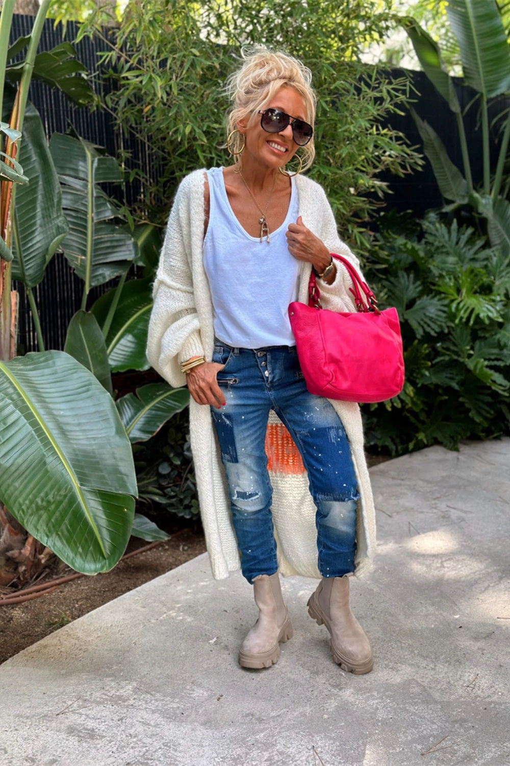 Liliana | Casaco comprido e divertido