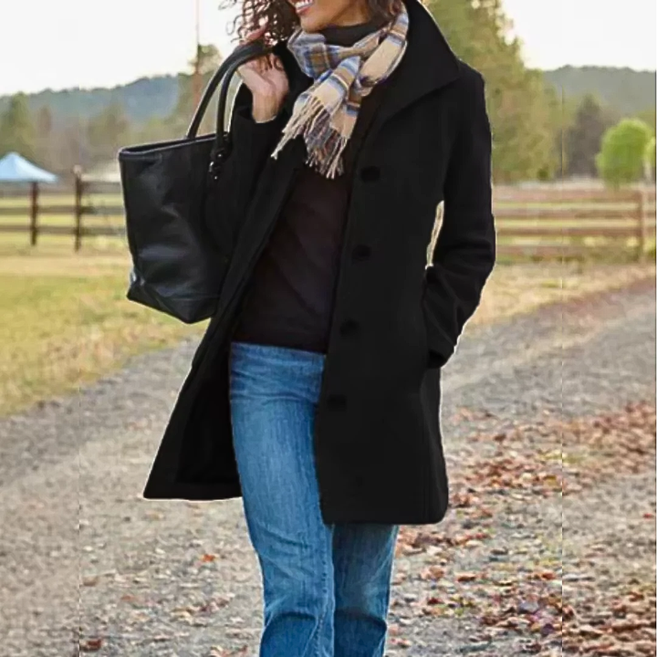 Leila | Casaco Clássico Elegante