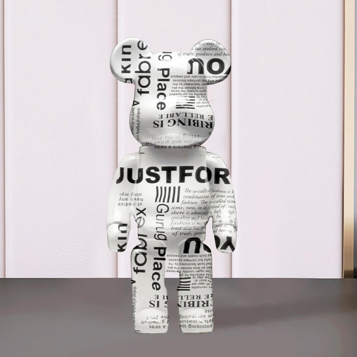 Estatueta de Urso de Arte de Rua