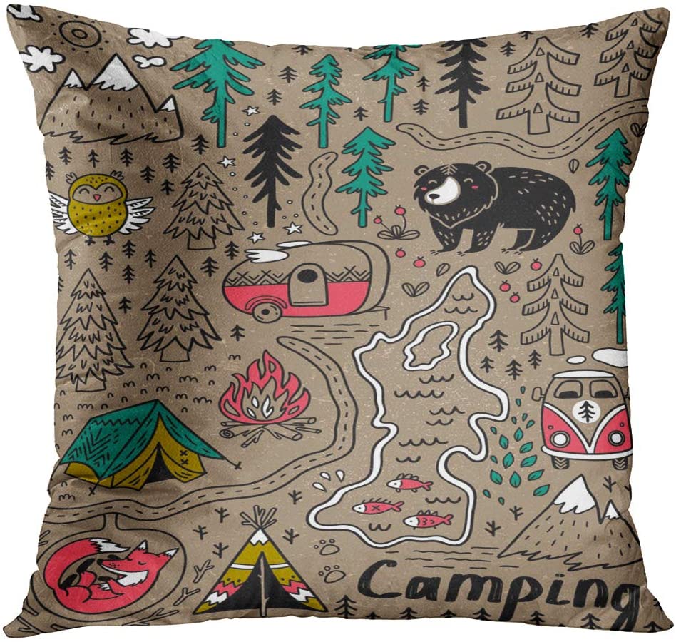 Capa de Almofadas para Camping