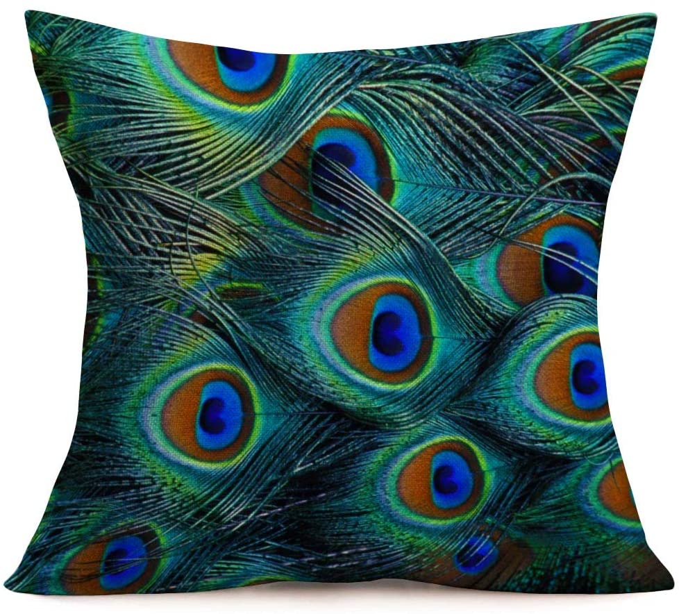 Capa de Almofada Pavão