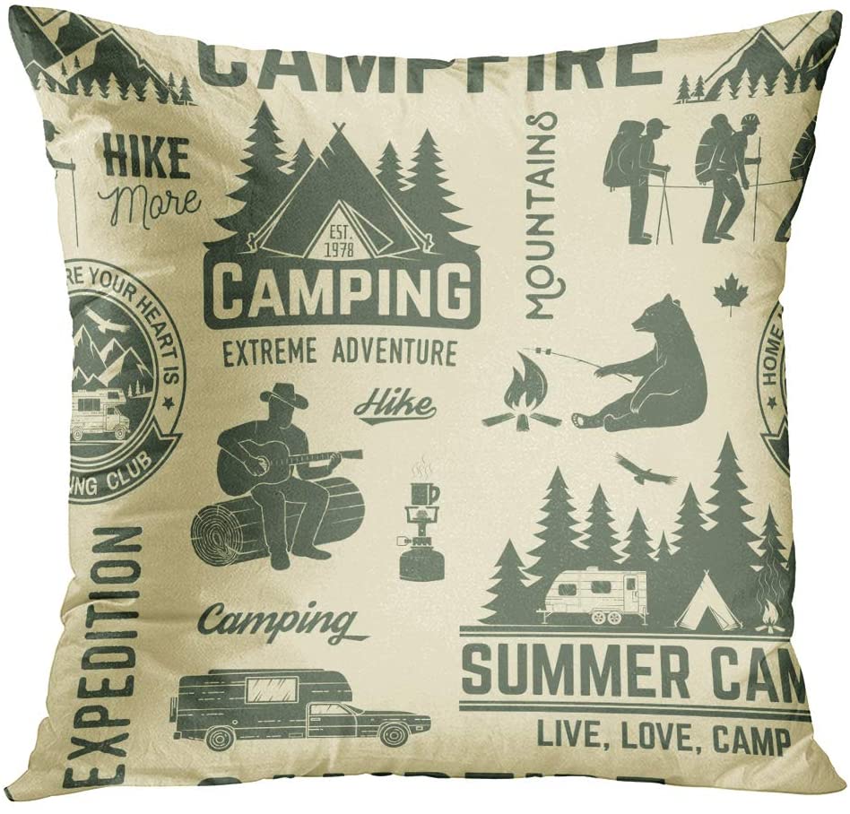 Capa de Almofadas para Camping