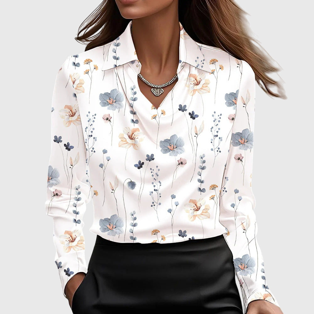 Diana | Elegante Blusa Acetinada