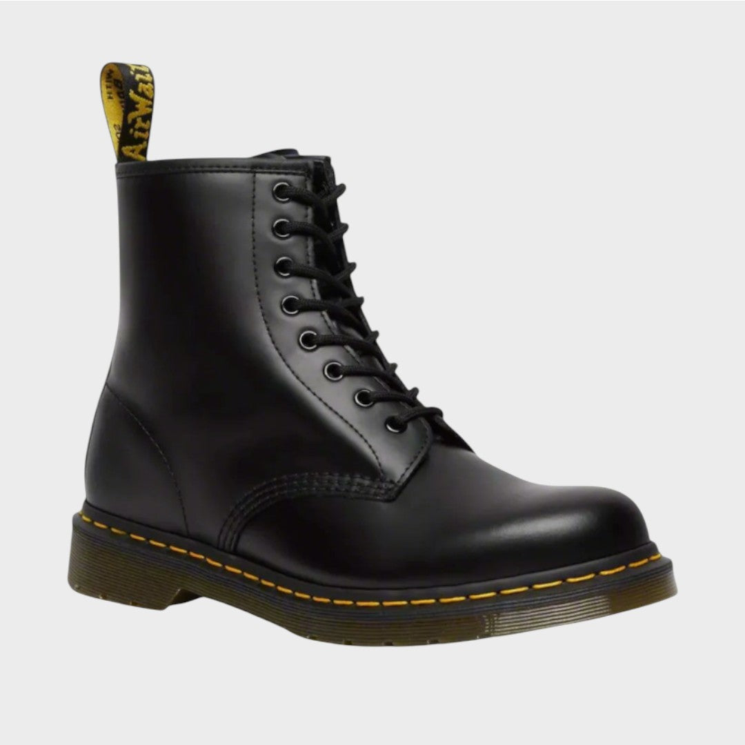 Mariana | Botas de Pele Estilo Militar com Cadarços