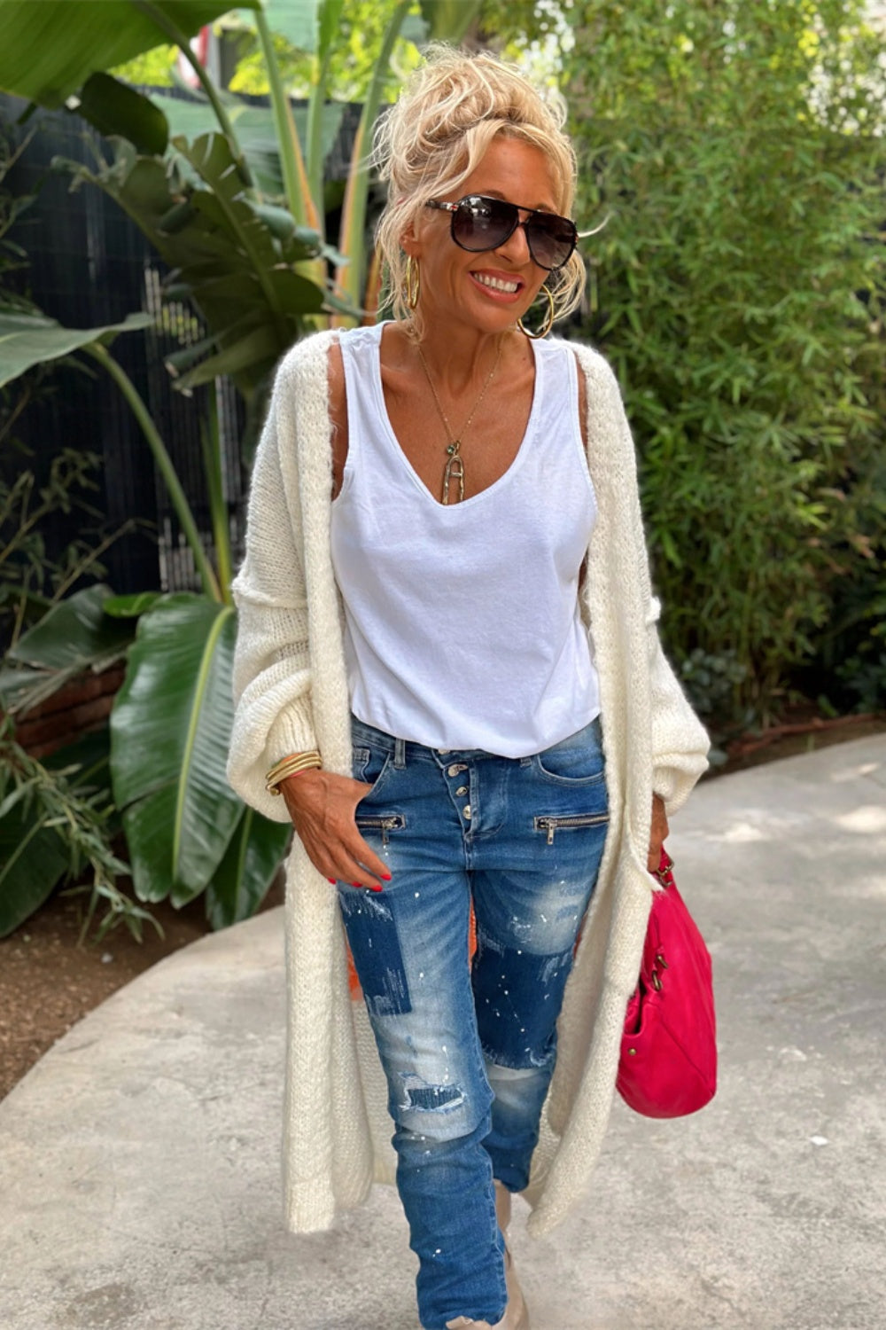 Liliana | Casaco comprido e divertido