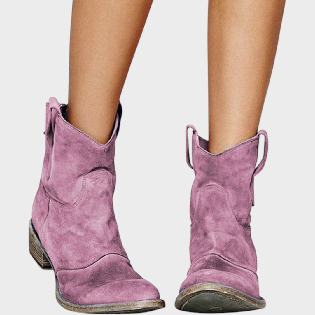 Mafalda | Botas de Cowboy de Camurça