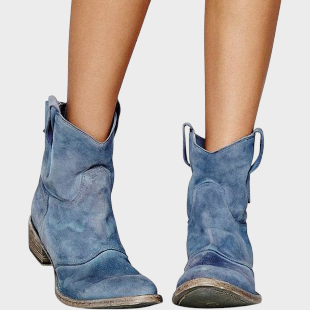 Mafalda | Botas de Cowboy de Camurça