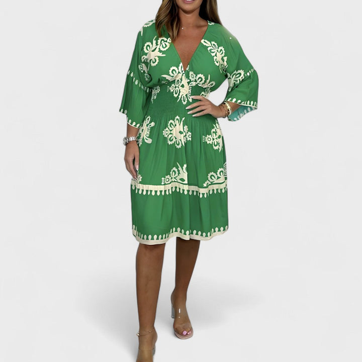 Amira – Vestido boho de verão fluido