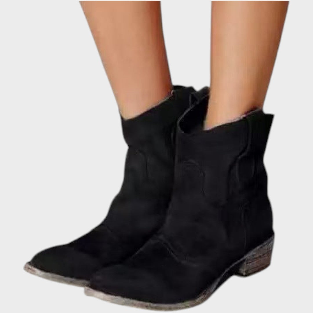 Mafalda | Botas de Cowboy de Camurça