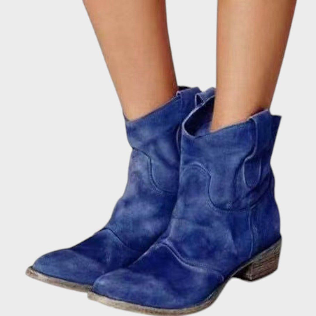 Mafalda | Botas de Cowboy de Camurça