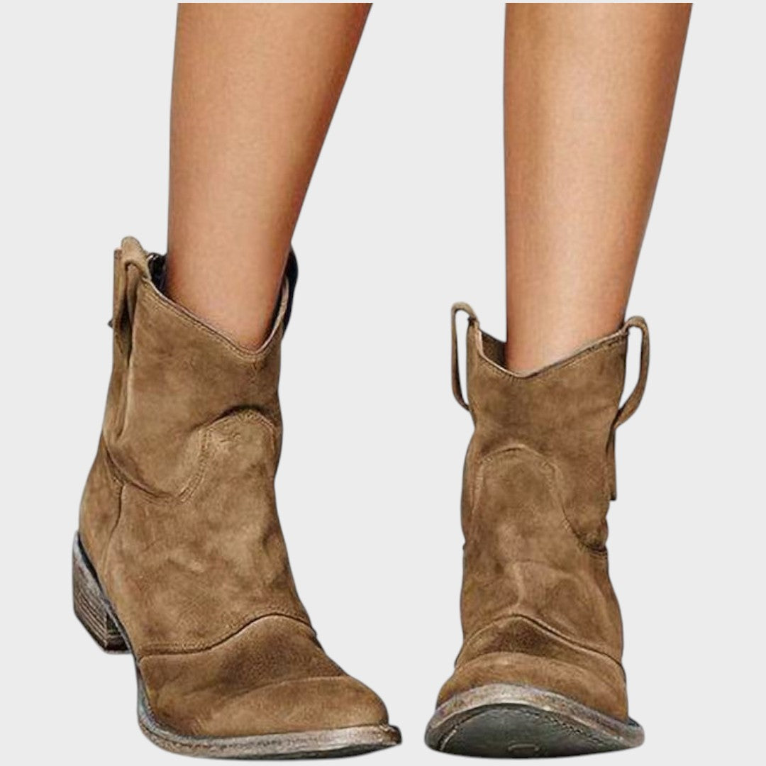 Mafalda | Botas de Cowboy de Camurça