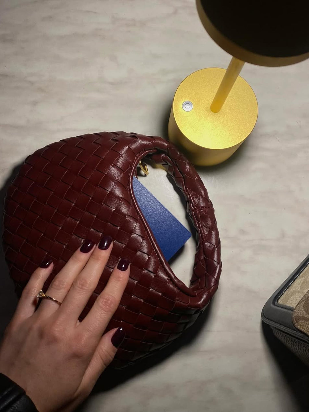 Alda | Carteira Mini Trançada Clássica