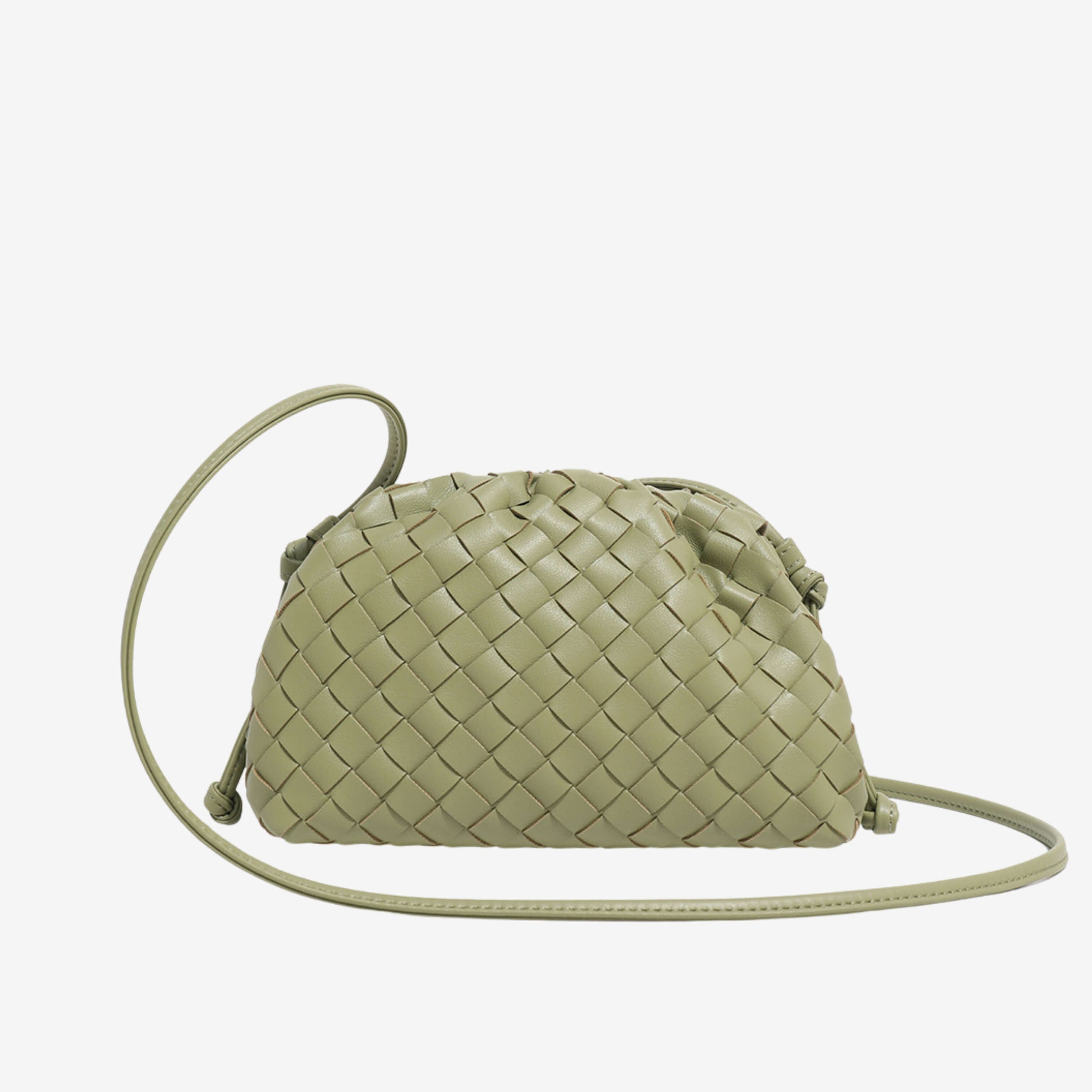 Helena | Carteira de ombro trançada elegante