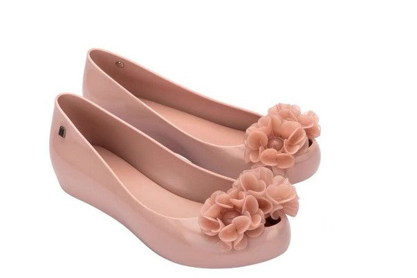 Alcobaça | Sapatos com flores em PVC