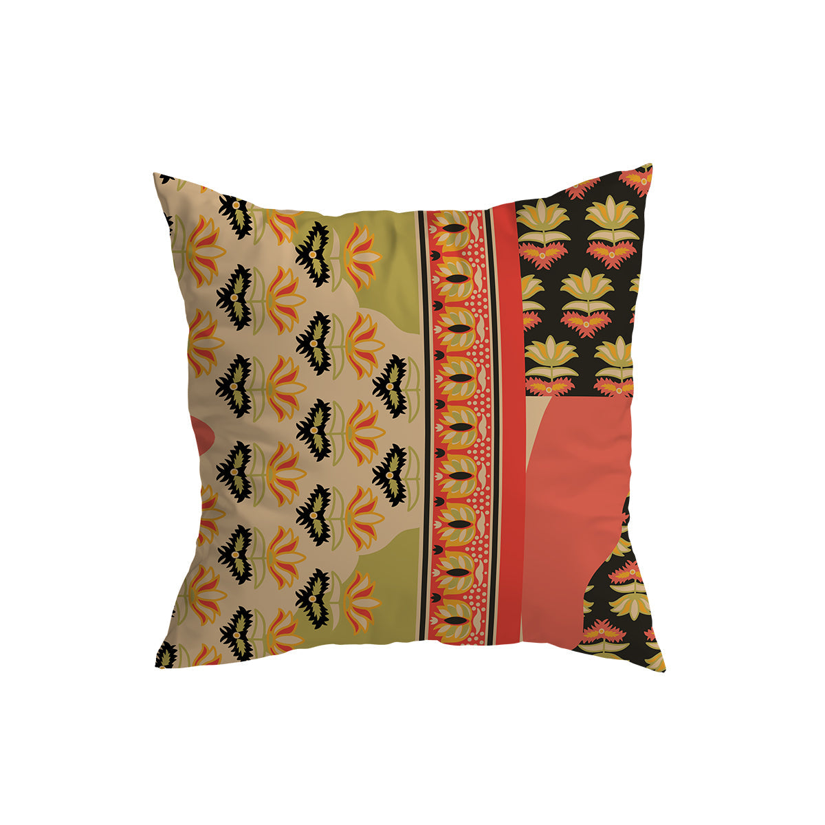 Capa de Almofadas em Patchwork