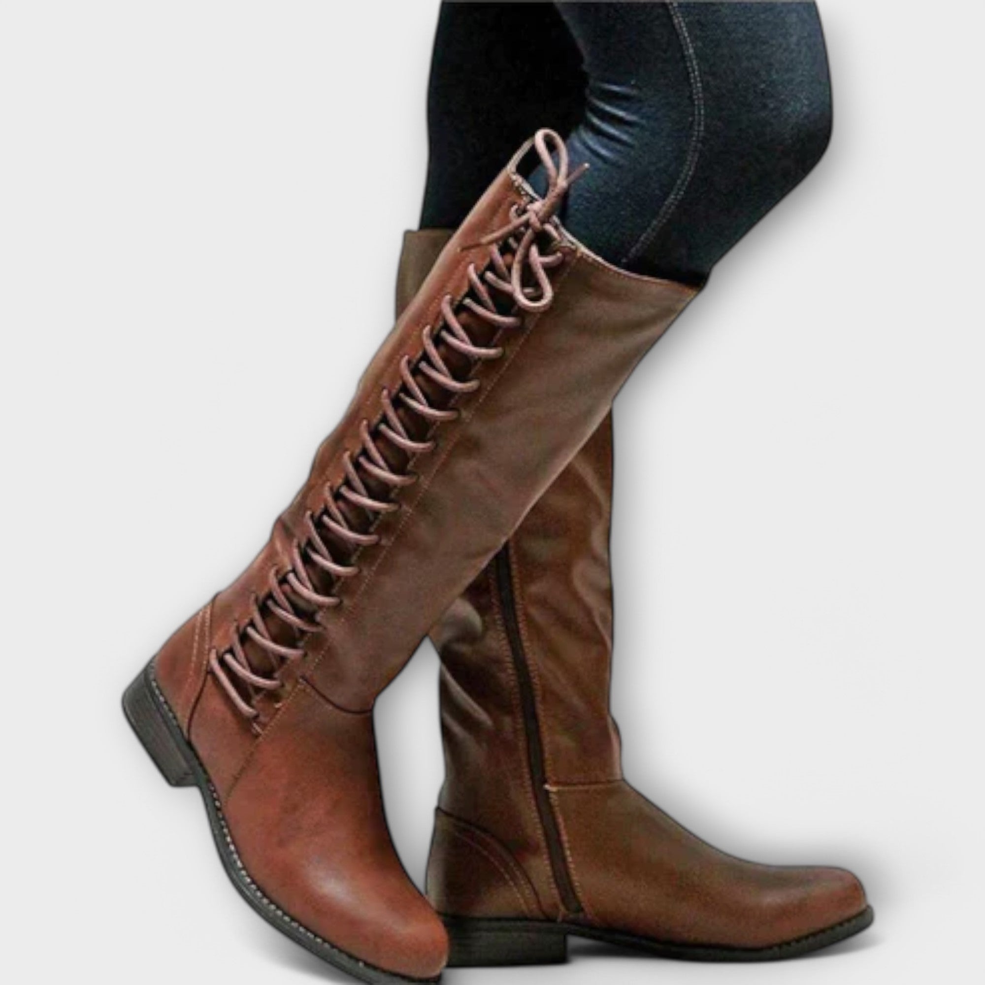 Milenne | Botas Altas com Cordões