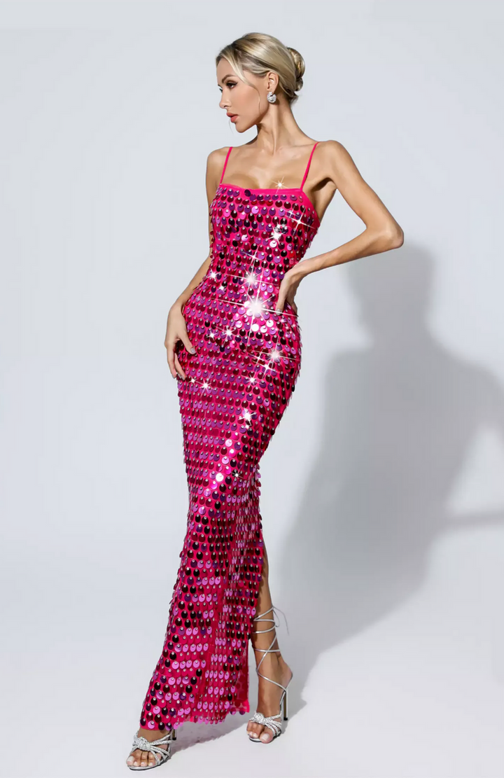 Bia | Vestido de lantejoulas