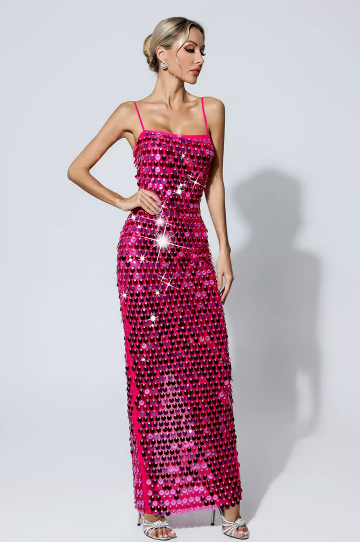 Bia | Vestido de lantejoulas