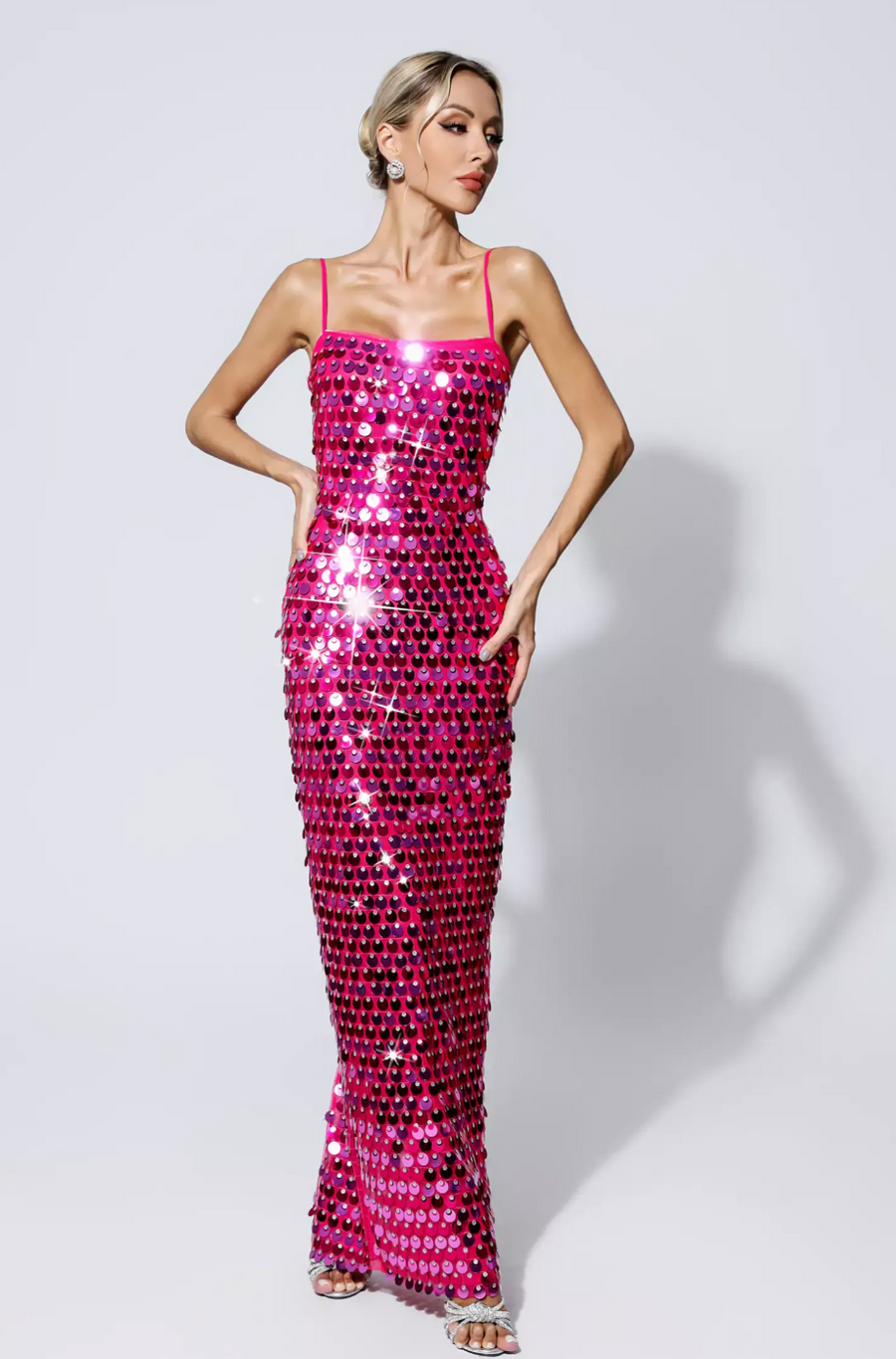 Bia | Vestido de lantejoulas