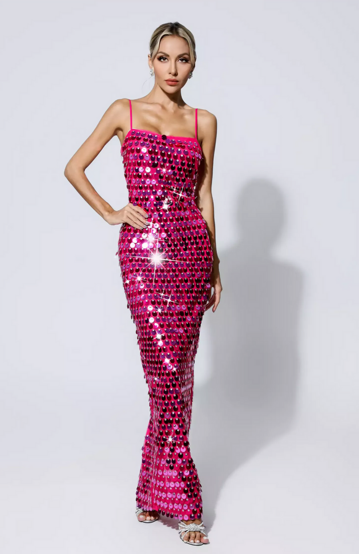 Bia | Vestido de lantejoulas