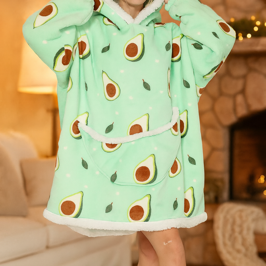 Mia | Manta com Capuz e Mangas