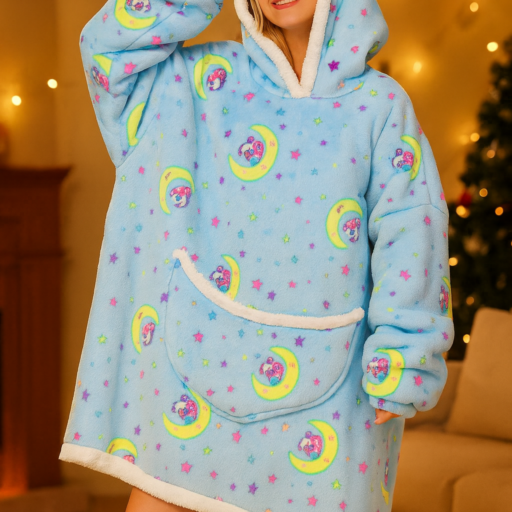 Mia | Manta com Capuz e Mangas