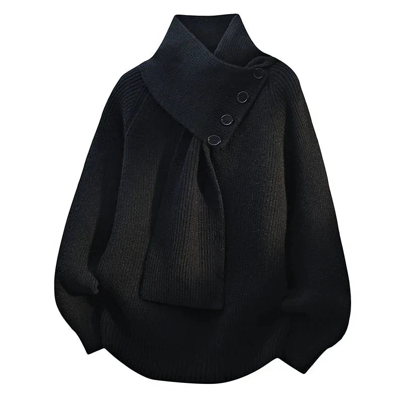 Vitória | Camisola de gola-cachecol