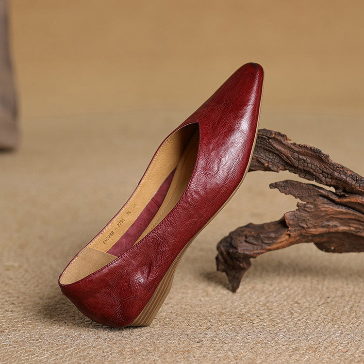 Cambridge | Sabrinas de Couro Genuíno