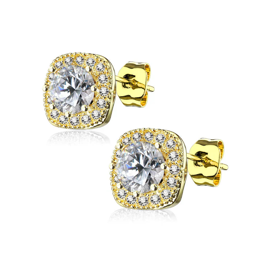 Pendente Glennis | Ouro branco