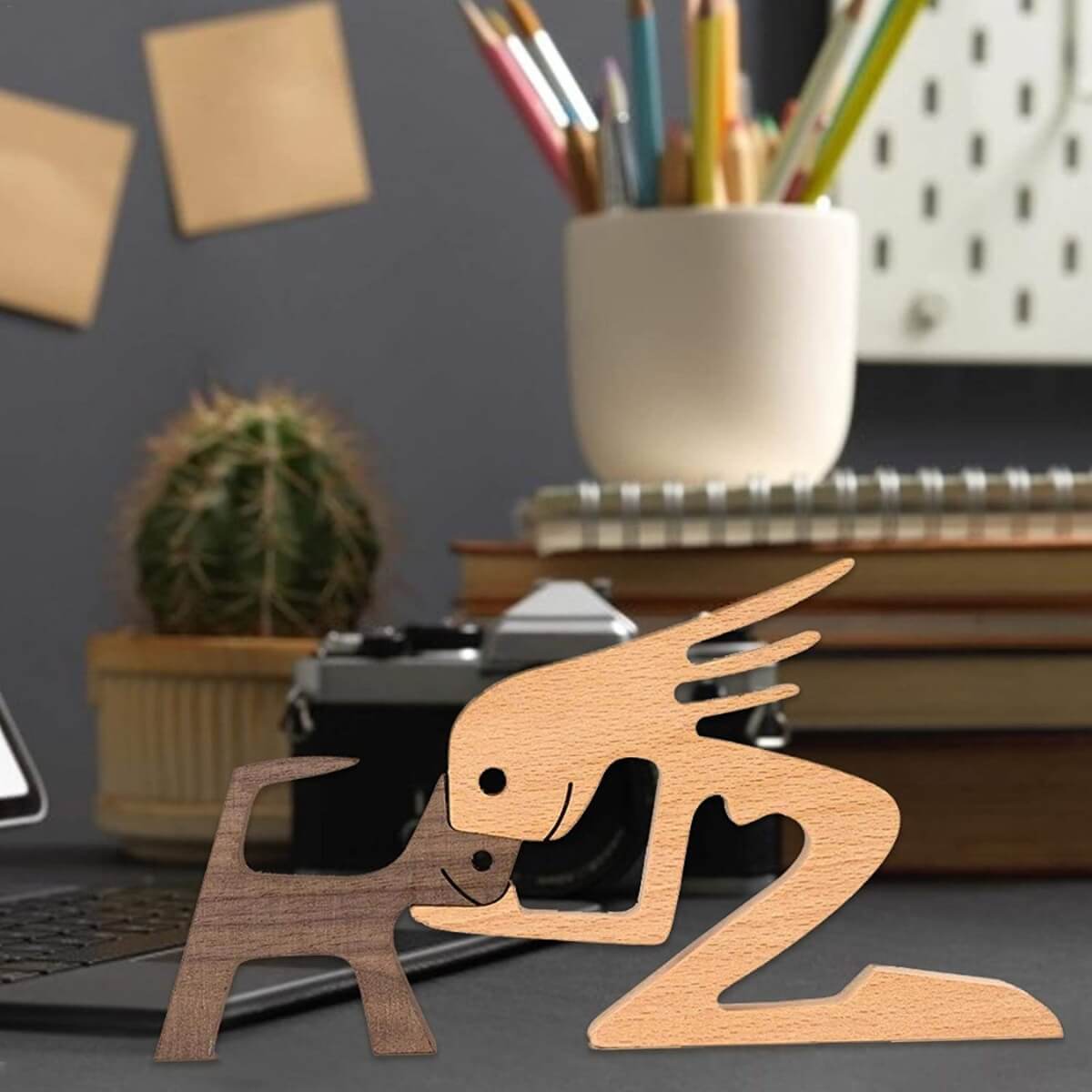 Esculturas de Animais de Estimação da Família