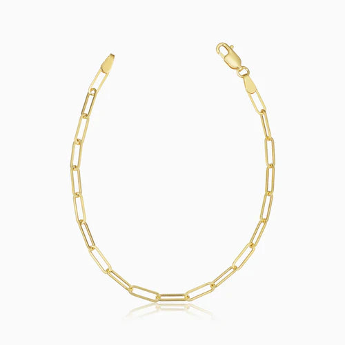 Pulseira de elos Veneza | Ouro branco